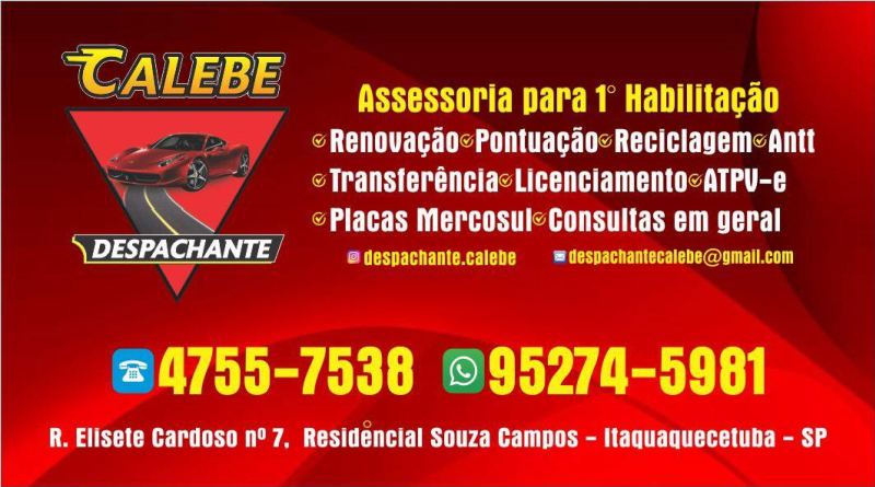 Despachante Calebe 